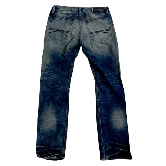 Express Raggedy Jeans - Picture 3 of 4